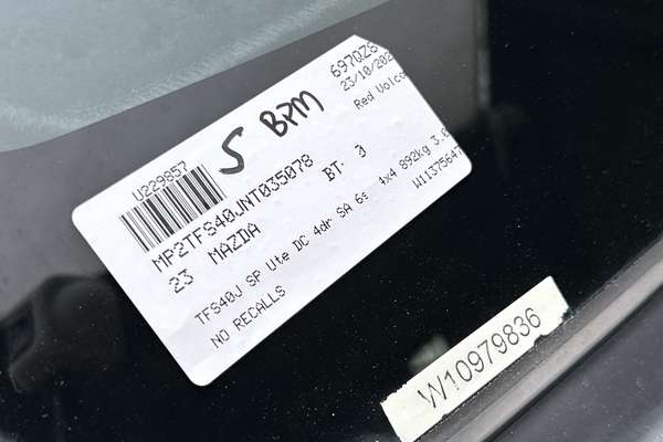 2023 Mazda BT-50 SP TF 4X4 thumb-23