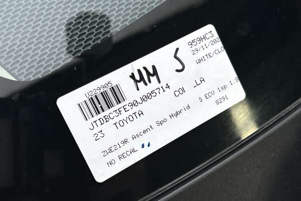 2023 Toyota Corolla Ascent Sport Hybrid ZWE219R thumb-23