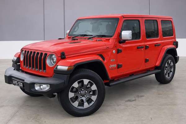 2018 Jeep Wrangler Unlimited Overland JL