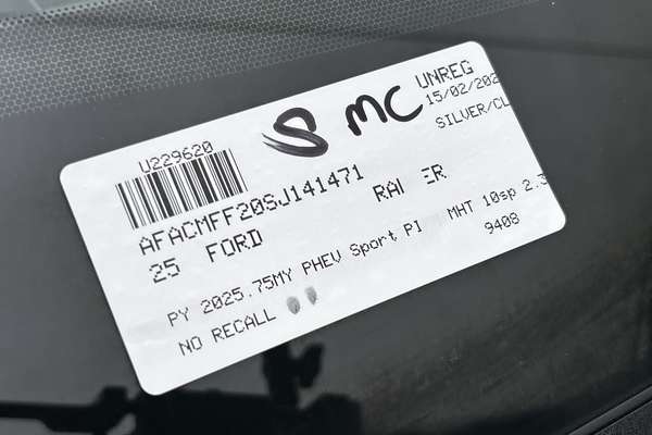 2025 Ford Ranger PHEV Sport 4X4 2.3L thumb-23