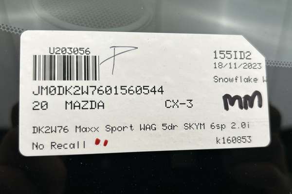 2020 Mazda CX-3 Maxx Sport DK thumb-23