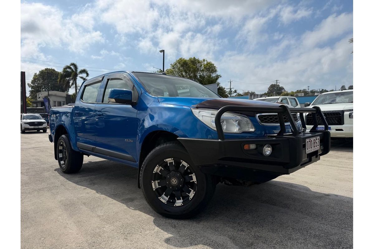 2013 Holden Colorado LT RG Rear Wheel Drive