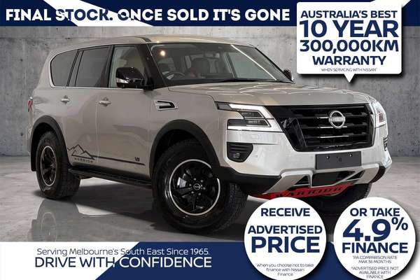 2026 Nissan Patrol Warrior Y62