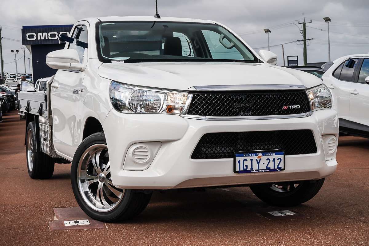 2017 Toyota Hilux Workmate TGN121R Rear Wheel Drive