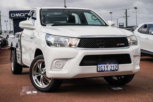 2017 Toyota Hilux Workmate TGN121R Rear Wheel Drive