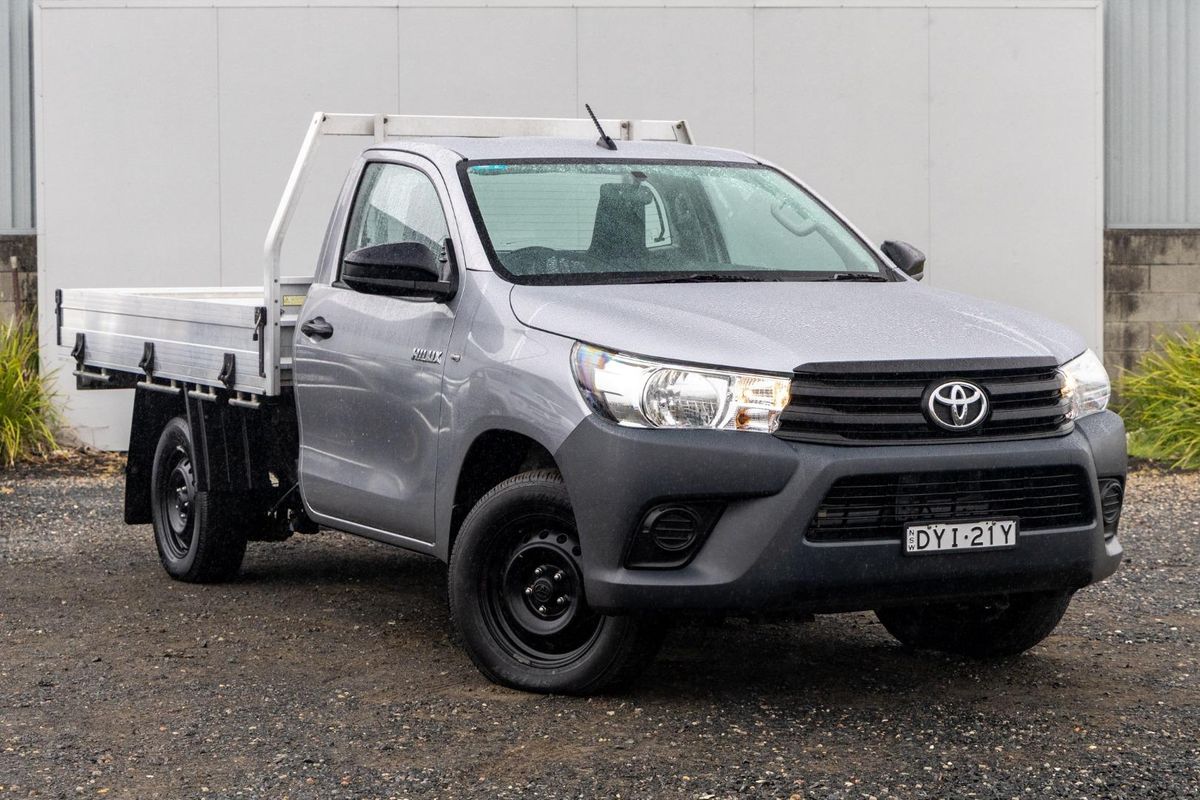 2018 Toyota Hilux Workmate TGN121R Rear Wheel Drive