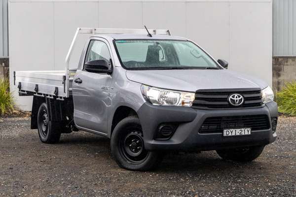 2018 Toyota Hilux Workmate TGN121R Rear Wheel Drive