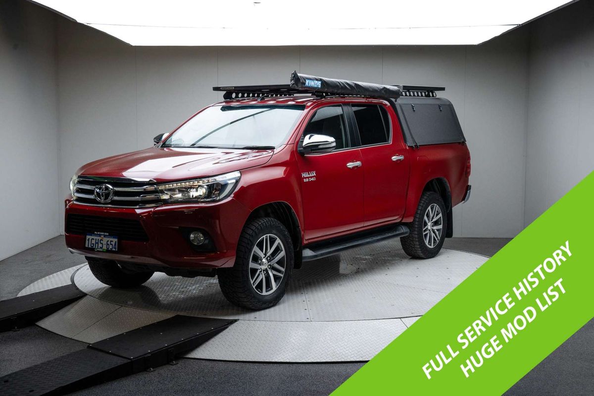 2017 Toyota Hilux SR5 GUN126R 4X4