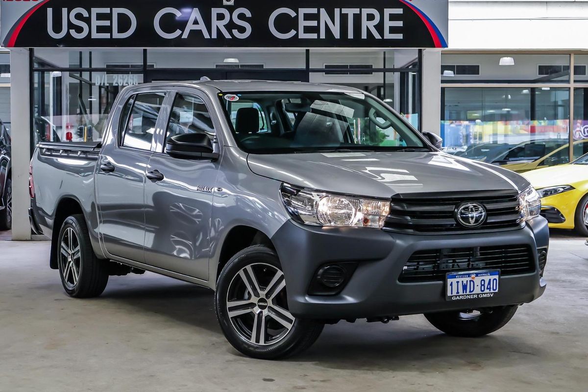 2022 Toyota Hilux Workmate TGN121R Rear Wheel Drive