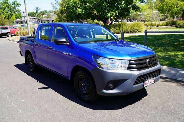 2021 Toyota Hilux Workmate TGN121R Rear Wheel Drive