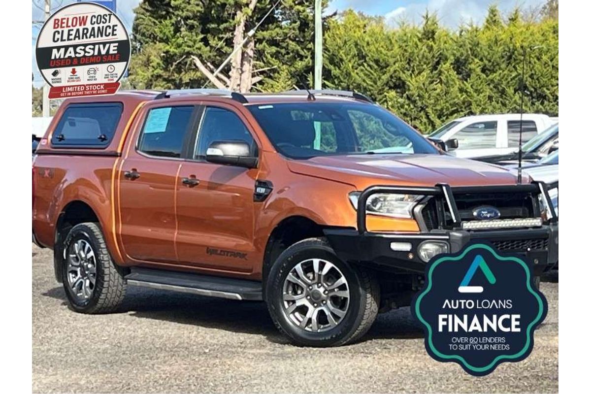2018 Ford Ranger Wildtrak PX MkII 4X4 3.2L