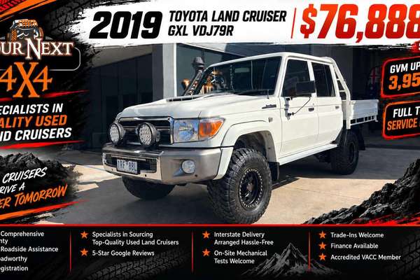 2019 Toyota Landcruiser GXL VDJ79R 4X4