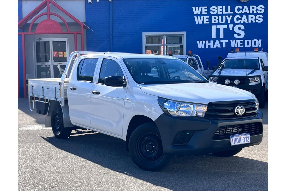 2022 Toyota Hilux Workmate TGN121R Rear Wheel Drive