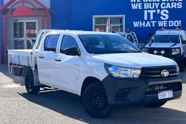 2022 Toyota Hilux Workmate TGN121R Rear Wheel Drive