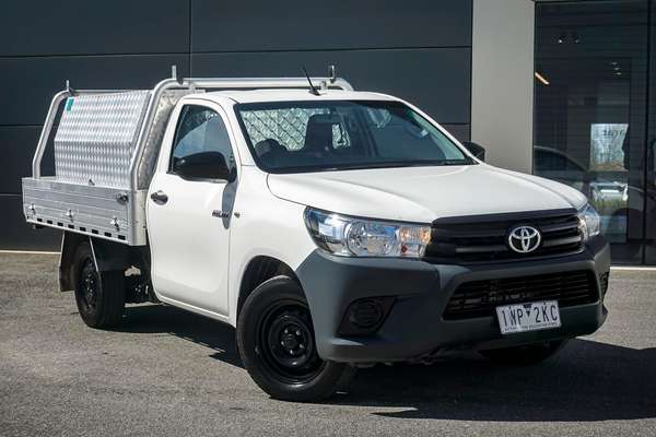 2018 Toyota Hilux Workmate GUN122R Rear Wheel Drive