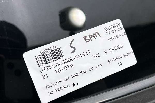 2021 Toyota Yaris Cross GX MXPJ10R thumb-23