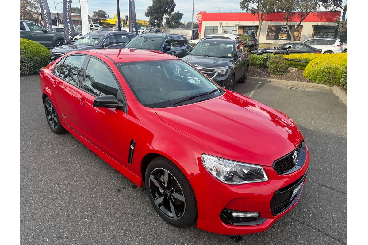 2016 Holden Commodore SV6 Black VF Series II