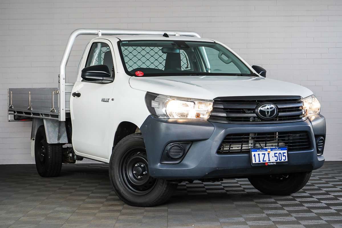 2020 Toyota Hilux Workmate TGN121R Rear Wheel Drive