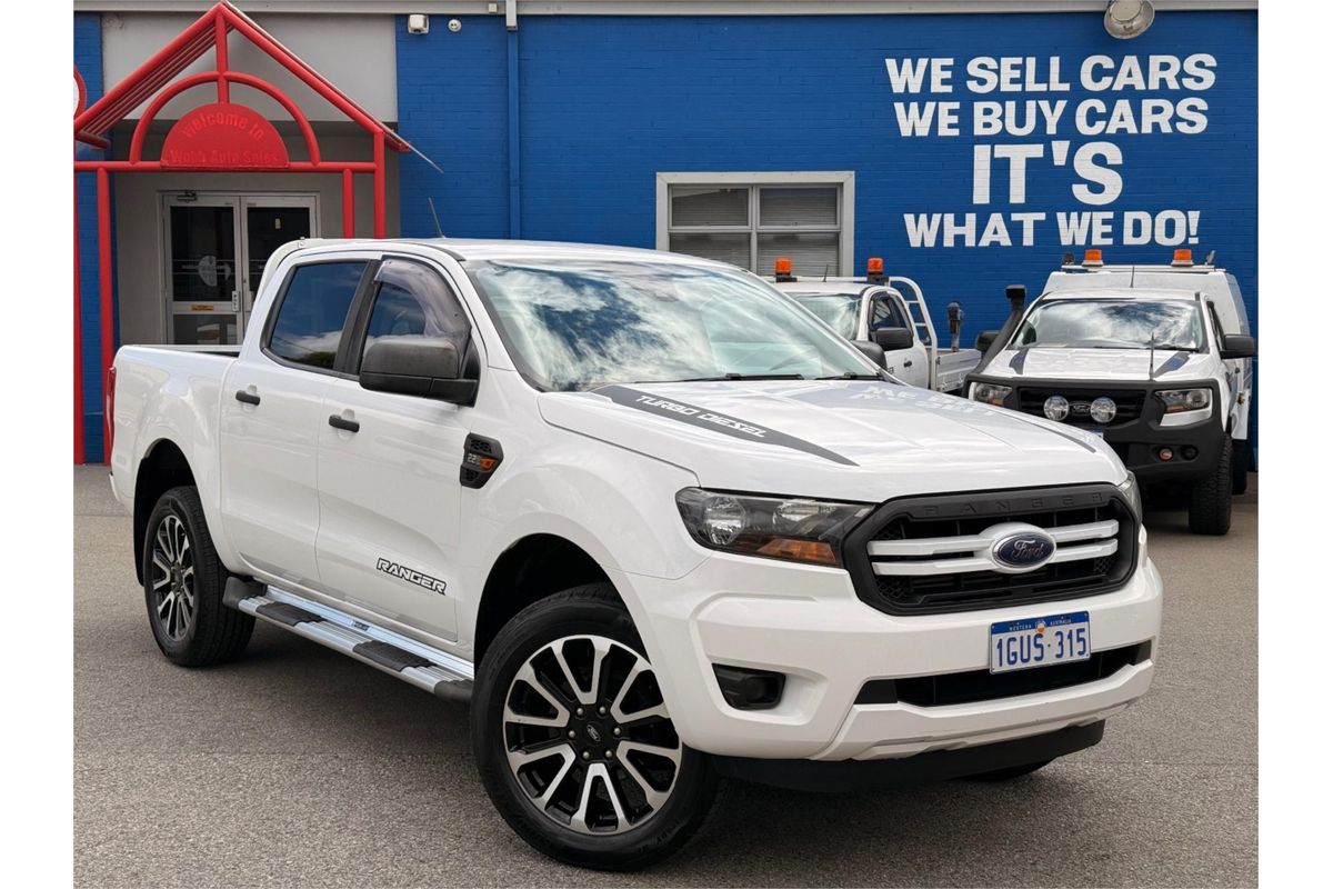 2019 Ford Ranger XL Hi-Rider PX MkIII Rear Wheel Drive 2.2L