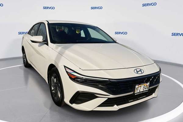 2026 Hyundai Elantra Hybrid Blue