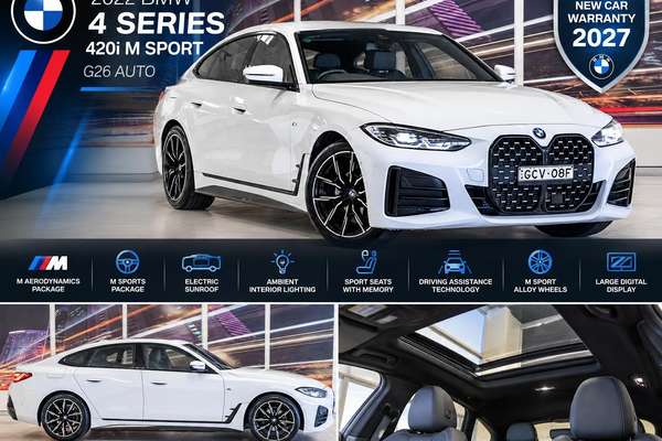 2022 BMW 4 Series 420i M Sport G26