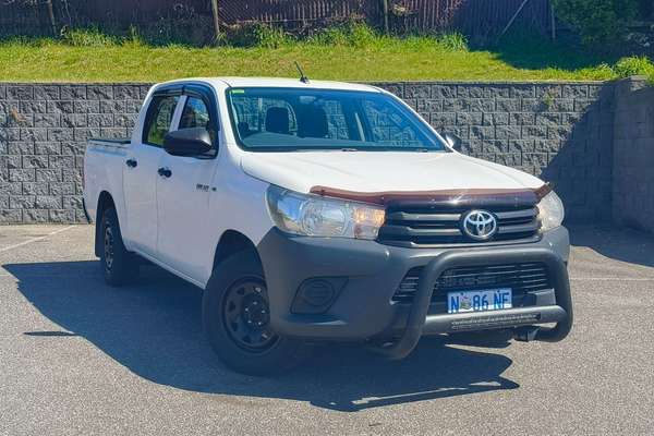 2017 Toyota Hilux Workmate TGN121R Rear Wheel Drive