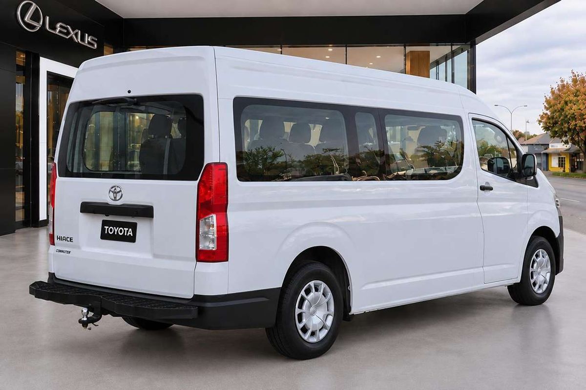 2020 Toyota Hiace Commuter GDH322R ELWB High Roof