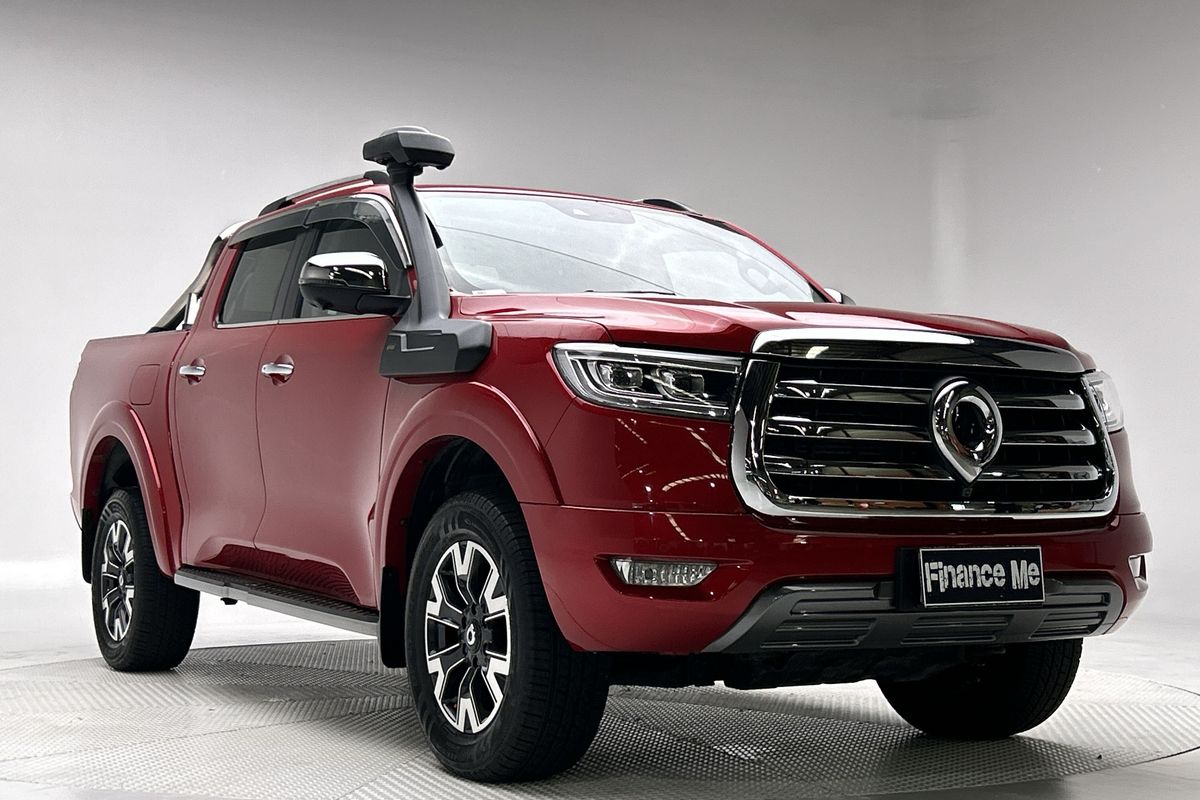 2022 GWM Ute Cannon NPW Rear Wheel Drive