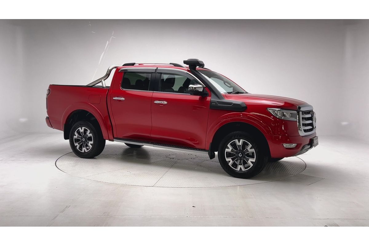 2022 GWM Ute Cannon NPW Rear Wheel Drive