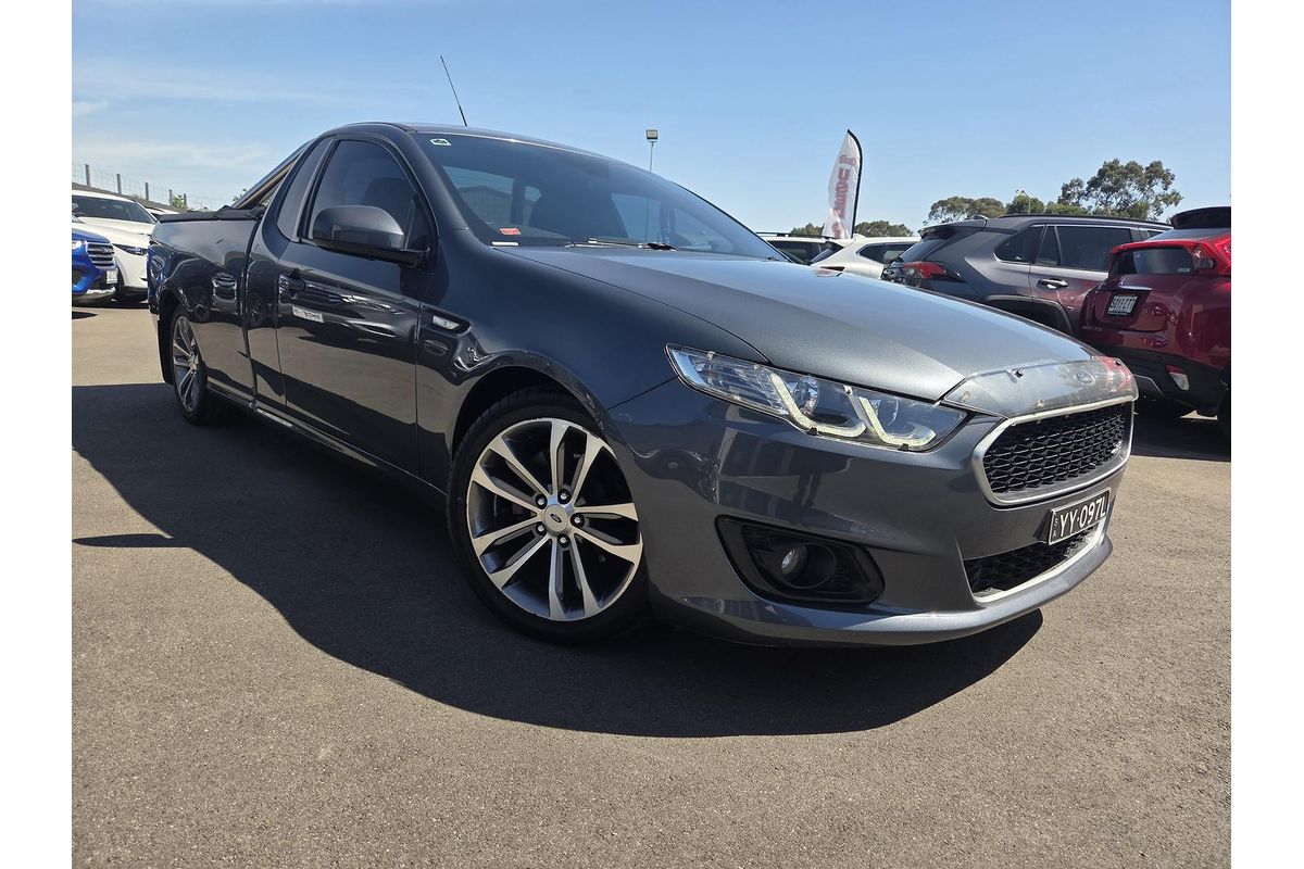 2016 Ford Falcon Ute XR6 FG X Rear Wheel Drive