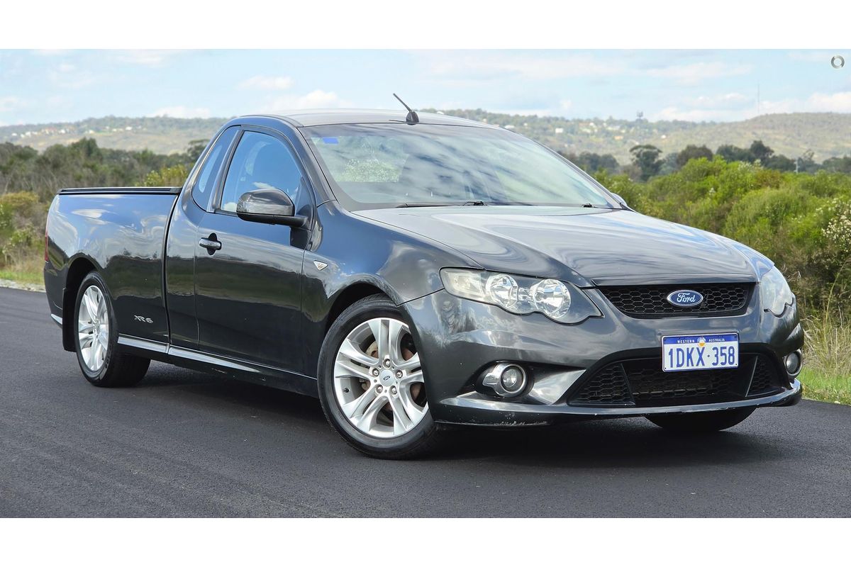 2010 Ford Falcon Ute XR6 FG Rear Wheel Drive