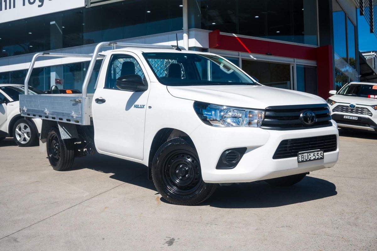 2019 Toyota Hilux Workmate TGN121R Rear Wheel Drive