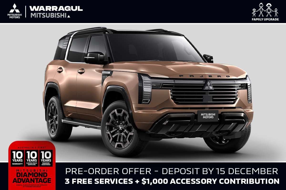 2026 Mitsubishi Pajero GSR NU