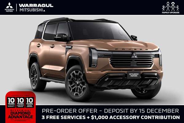 2026 Mitsubishi Pajero GSR NU