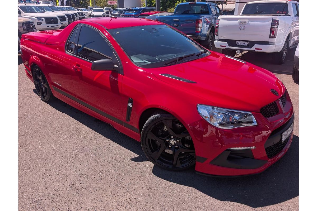 2016 Holden Maloo R8 SV Black GEN-F2 Rear Wheel Drive