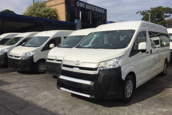 2019 Toyota Hiace Commuter GDH322R ELWB High Roof