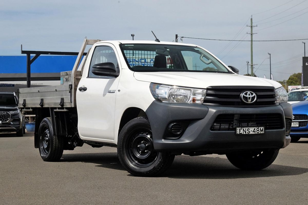 2018 Toyota Hilux Workmate TGN121R Rear Wheel Drive
