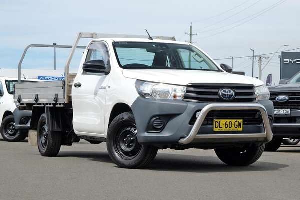 2020 Toyota Hilux Workmate TGN121R Rear Wheel Drive