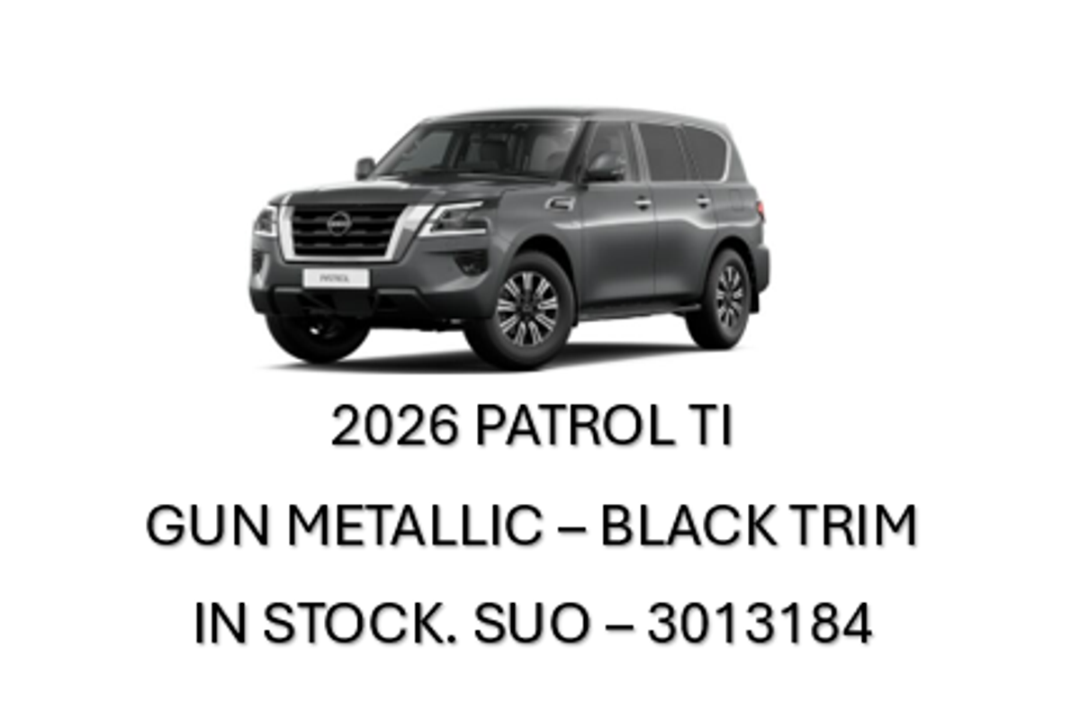 2026 Nissan Patrol Ti Y62
