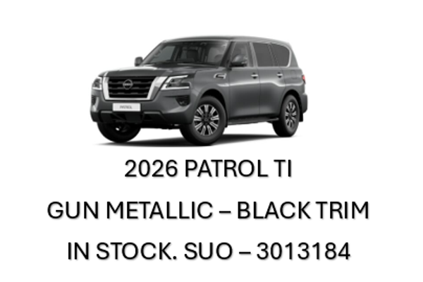 2026 Nissan Patrol Ti Y62