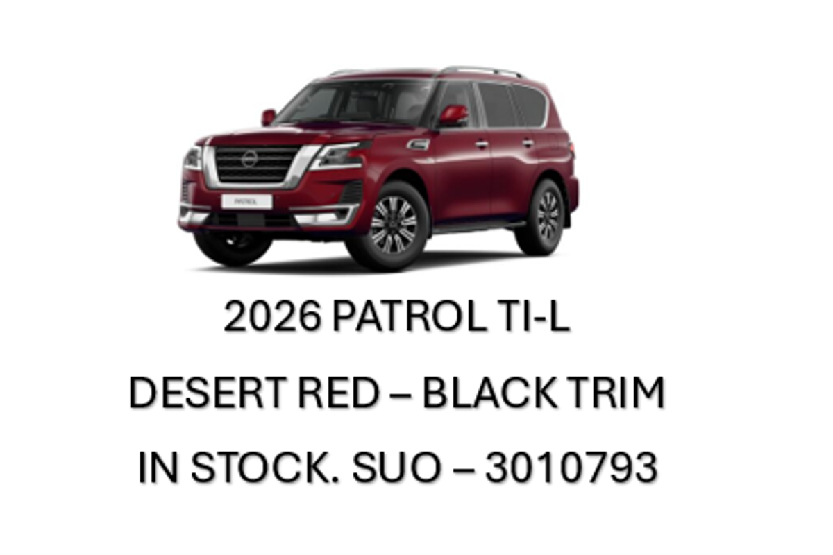 2026 Nissan Patrol Ti-L Y62