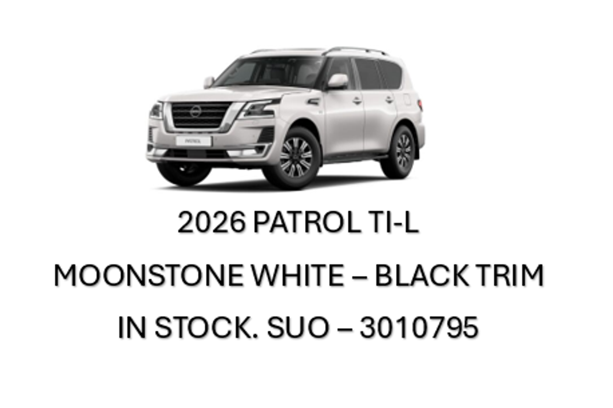 2026 Nissan Patrol Ti-L Y62