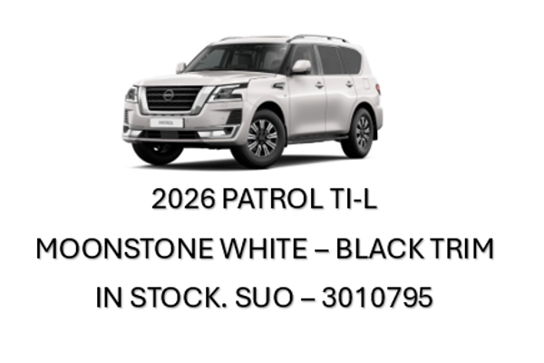 2026 Nissan Patrol Ti-L Y62