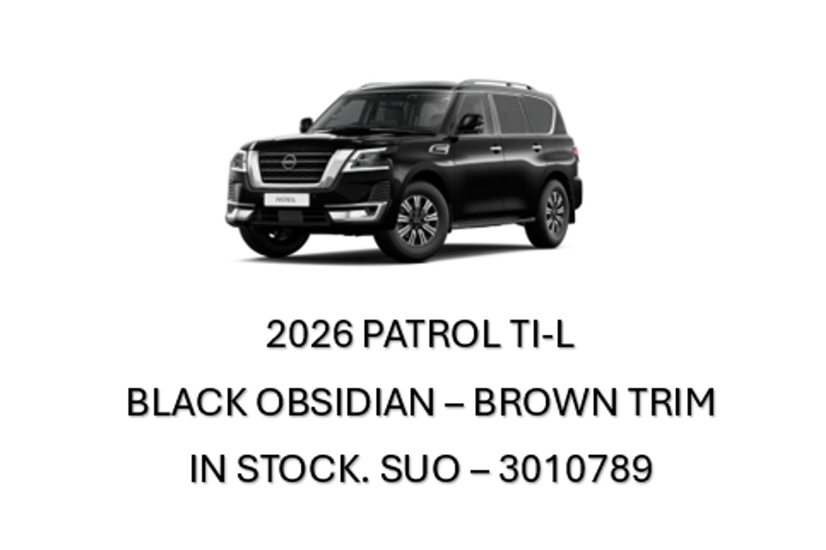 2026 Nissan Patrol Ti-L Y62