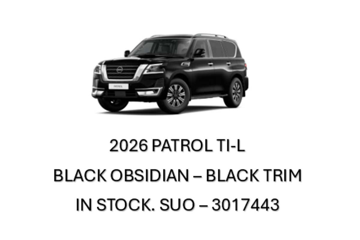2026 Nissan Patrol Ti-L Y62