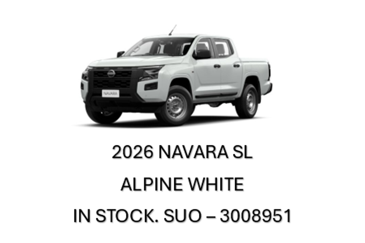 2026 Nissan Navara SL D27 4X4