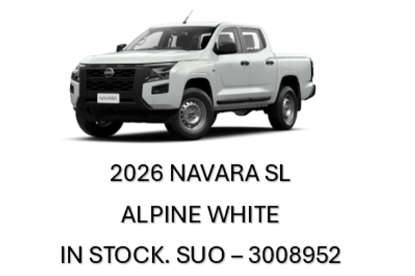 2026 Nissan Navara SL D27 4X4