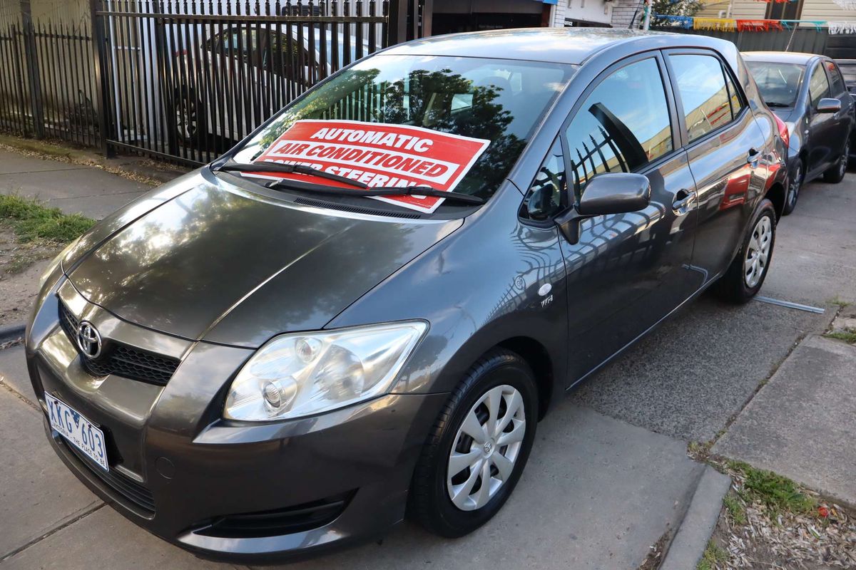 2009 Toyota Corolla Ascent ZRE152R