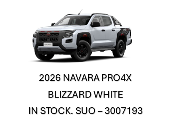 2026 Nissan Navara PRO-4X D27 4X4