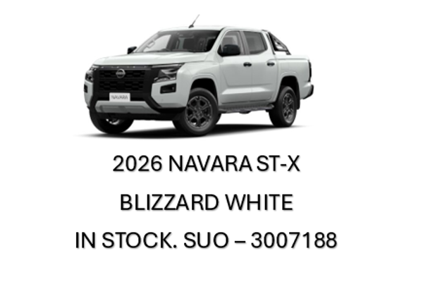2026 Nissan Navara ST-X D27 4X4